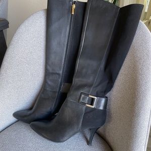 Franco tall high heel boots with zipper. Style Kailee